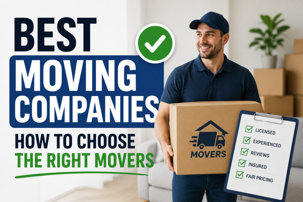 Best Moving Companies How to Choose the Right Movers
