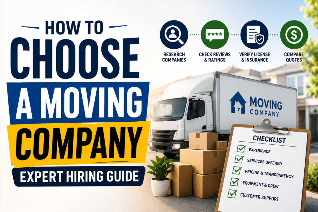 How to Choose a Moving Company Expert Hiring Guide
