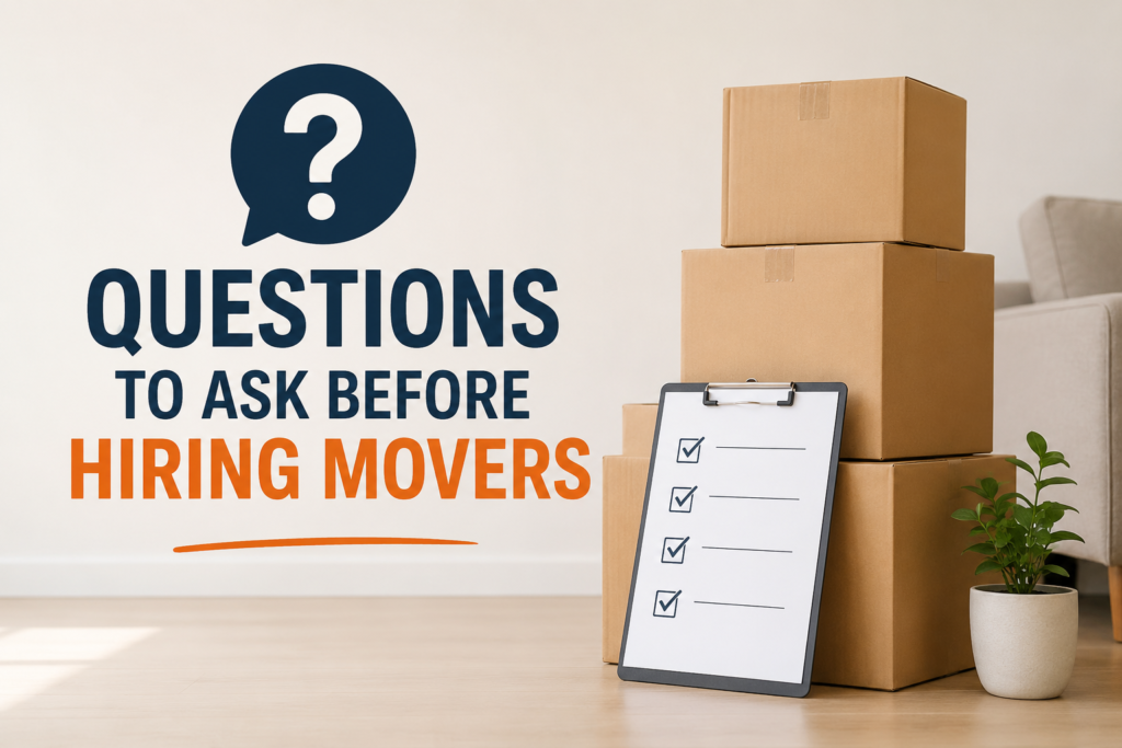 Questions to Ask Before Hiring Movers