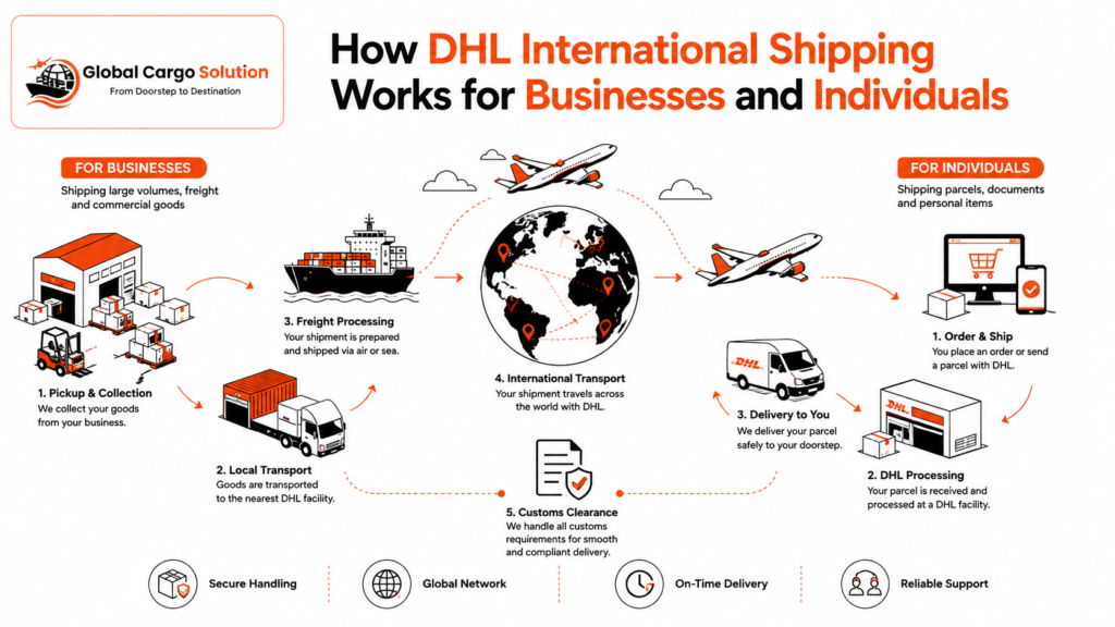 dhl international shipping